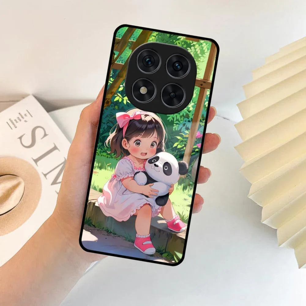 Blush & Panda Glass Case Cover For Redmi/Xiaomi - ShopOnCliQ