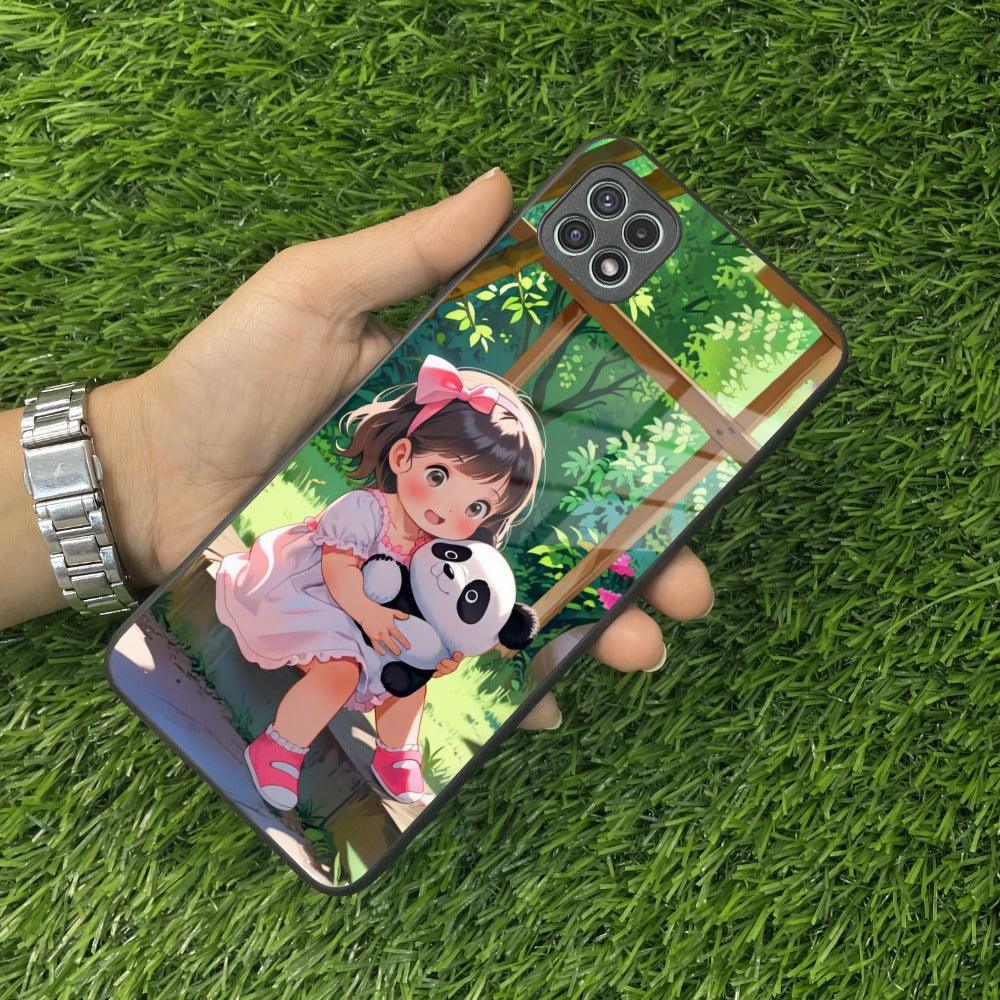 Blush & Panda Glass Case Cover For Samsung - ShopOnCliQ