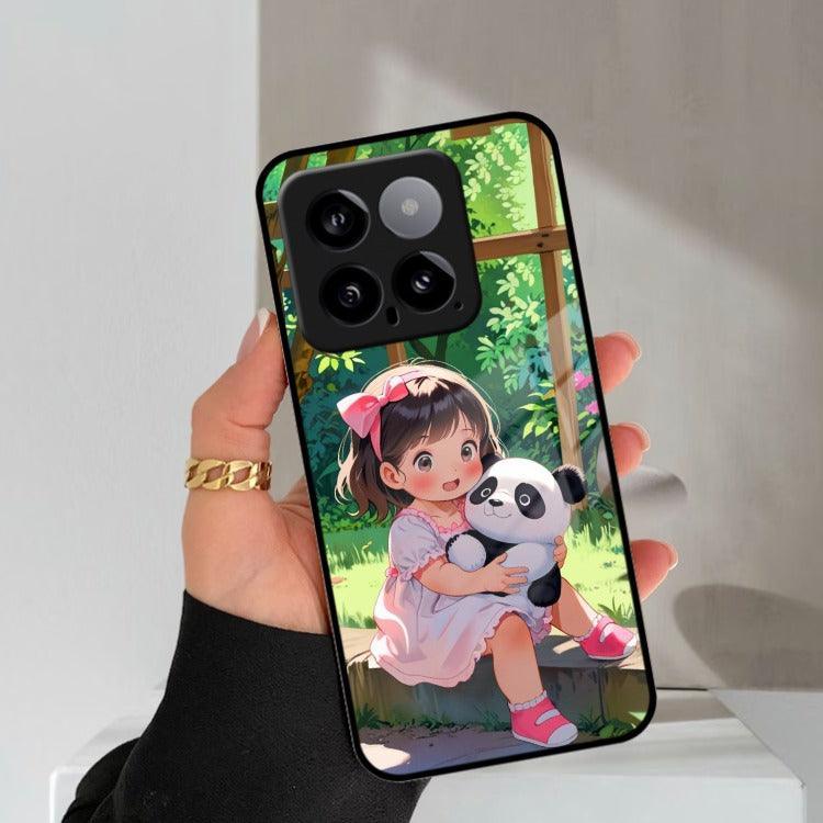 Blush & Panda Glass Case Cover For Redmi/Xiaomi - ShopOnCliQ