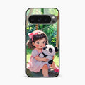 blush panda glossy metal case cover for Google Pixel 10 Pro