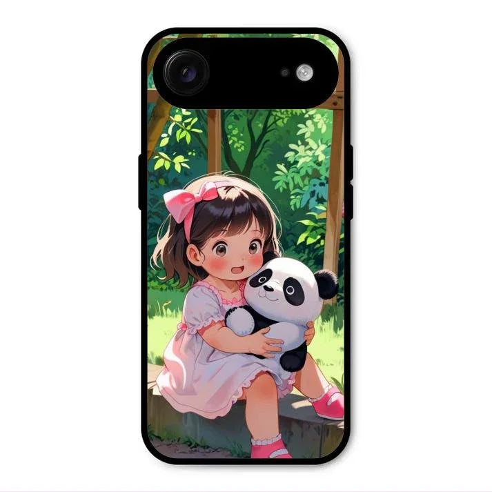 blush panda glossy metal case cover for iPhone Air