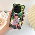 Blush & Panda Glossy Metal Case Cover For iQOO - ShopOnCliQ