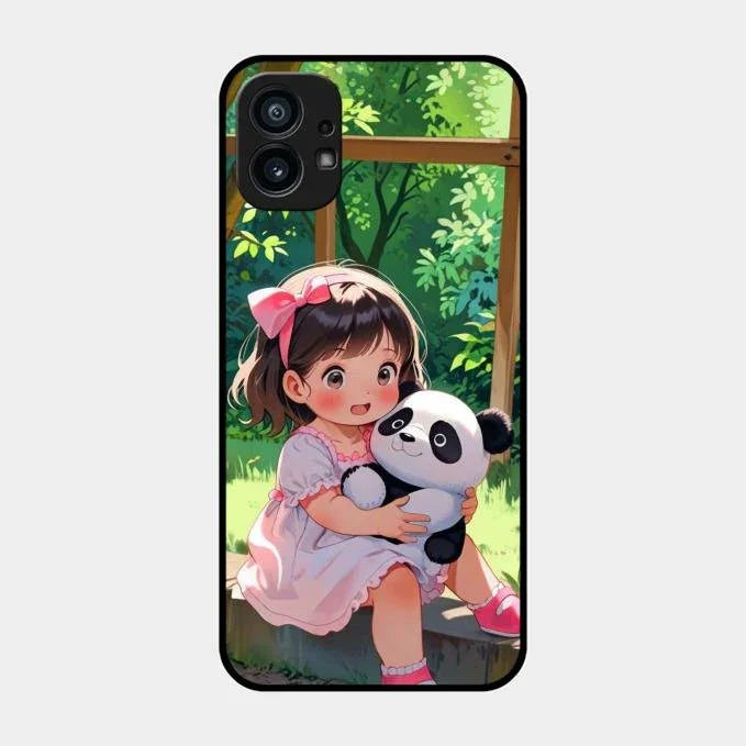 blush panda glossy metal case cover for Nothing Phone 1