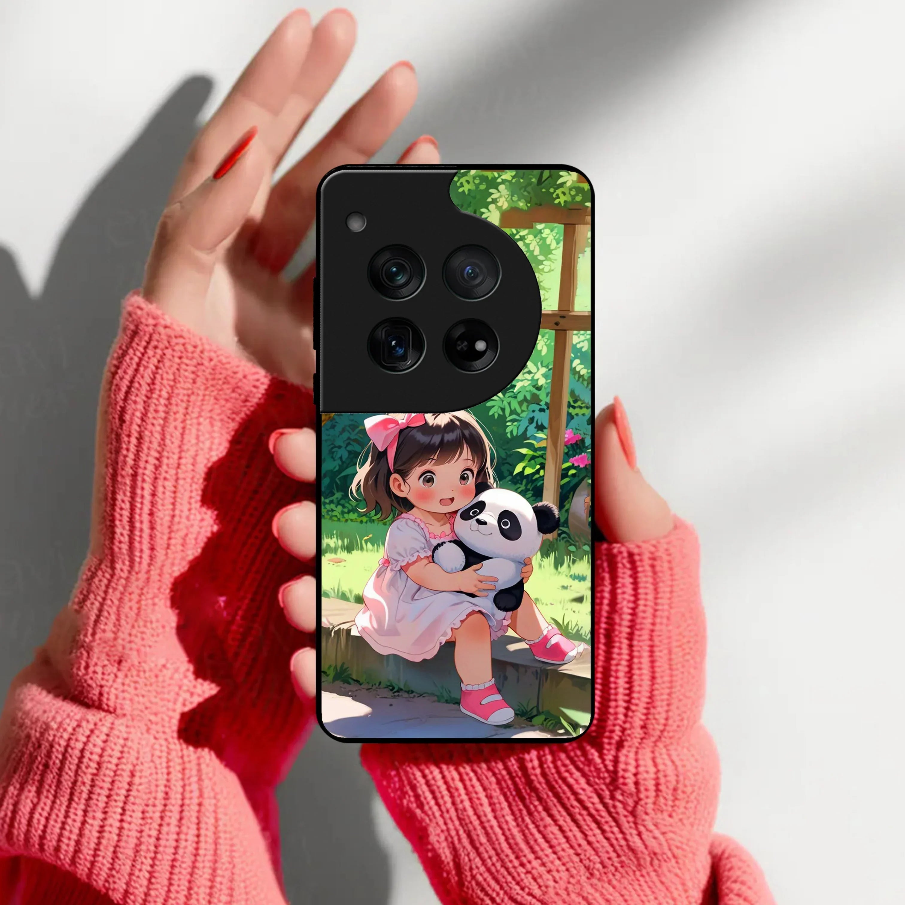 Blush & Panda Glossy Metal Case Cover For OnePlus - ShopOnCliQ