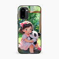 blush panda glossy metal case cover for OnePlus 15R 5G
