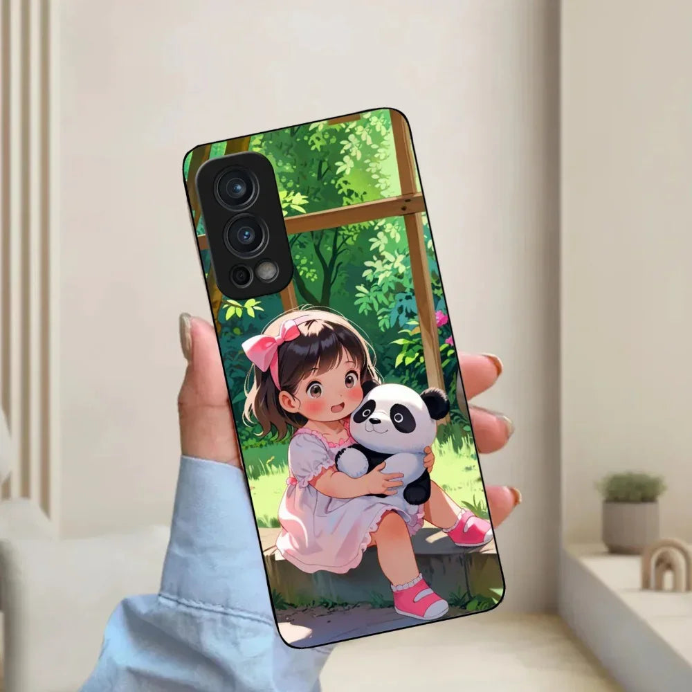 Blush & Panda Glossy Metal Case Cover For OnePlus - ShopOnCliQ