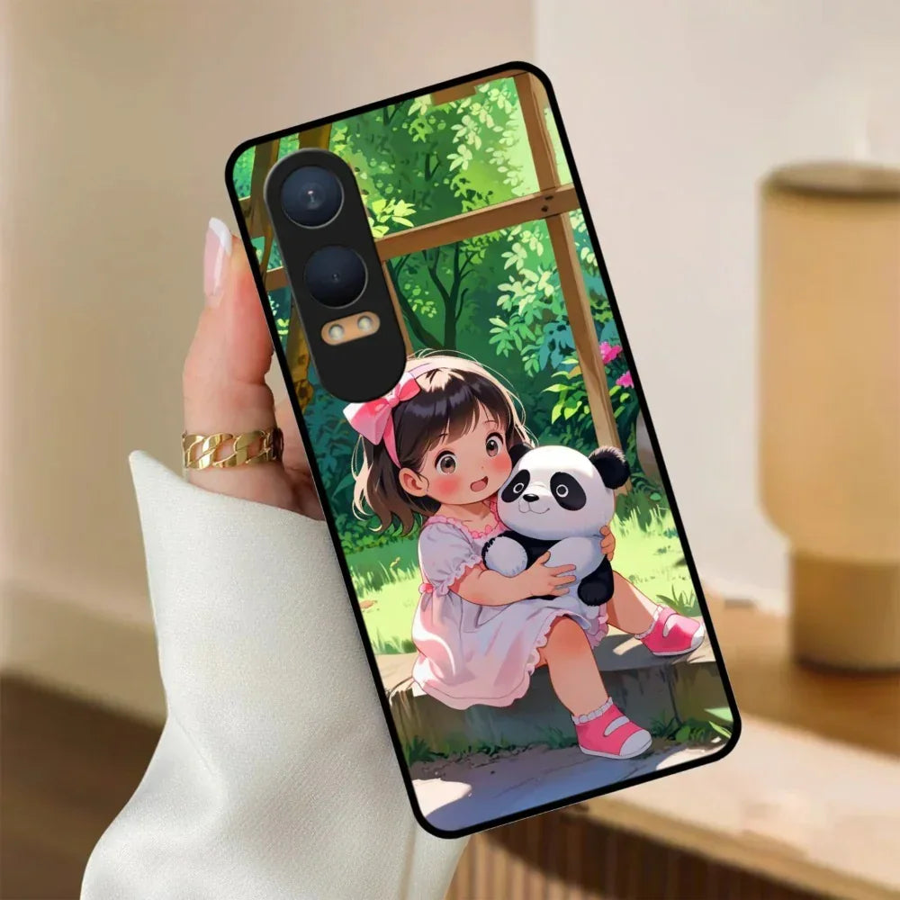 Blush & Panda Glossy Metal Case Cover For OnePlus - ShopOnCliQ
