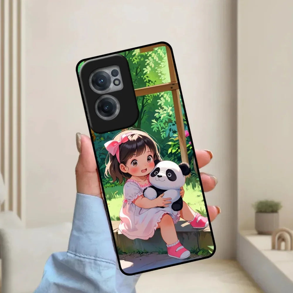 Blush & Panda Glossy Metal Case Cover For OnePlus - ShopOnCliQ