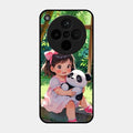 blush panda glossy metal case cover for Oppo Find X8 5G