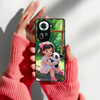 Blush & Panda Glossy Metal Case Cover For Oppo - ShopOnCliQ