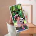 Blush & Panda Transparent Silicon Case For iQOO Z10 5G