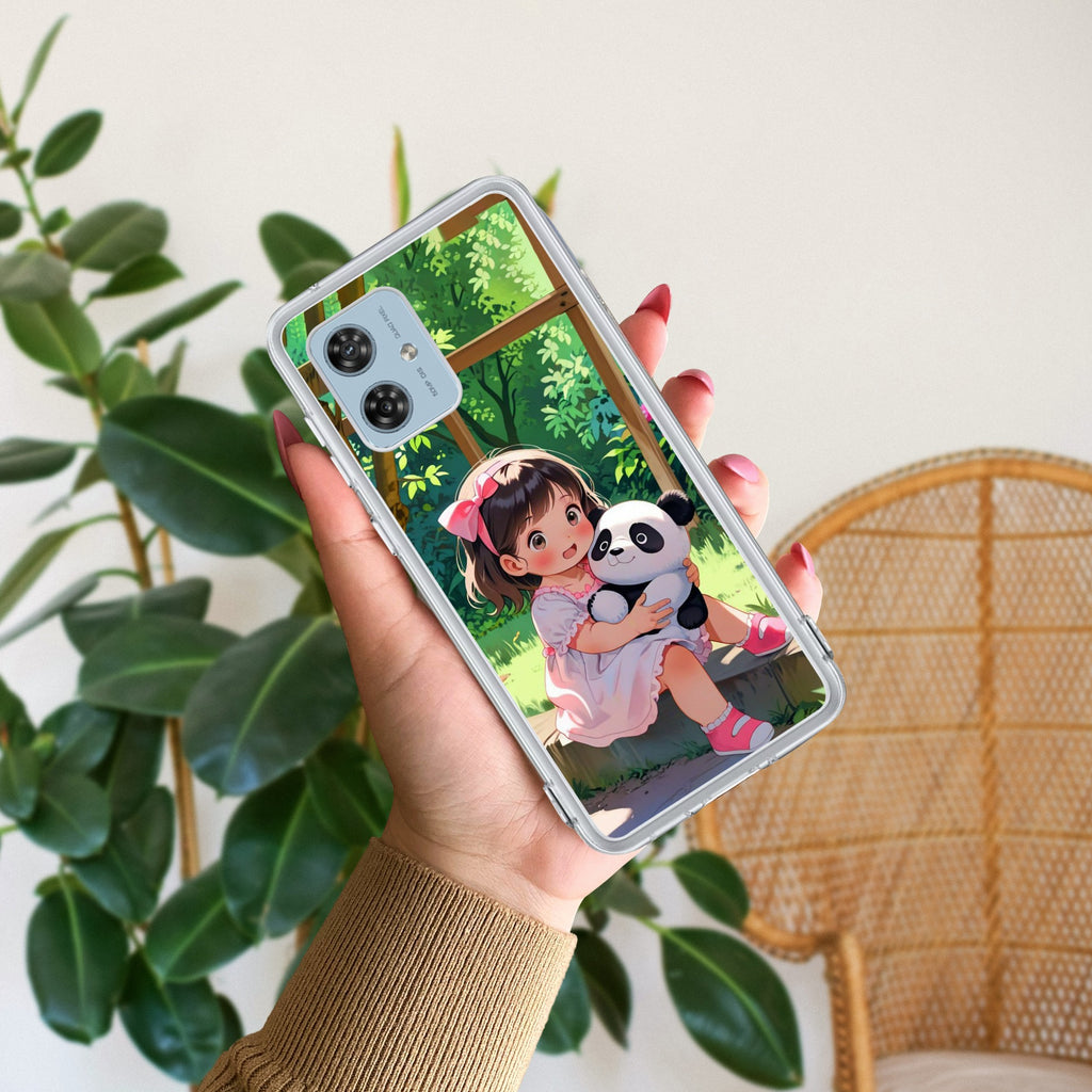 Blush & Panda Anti Yellow Case For Motorola G54 5G