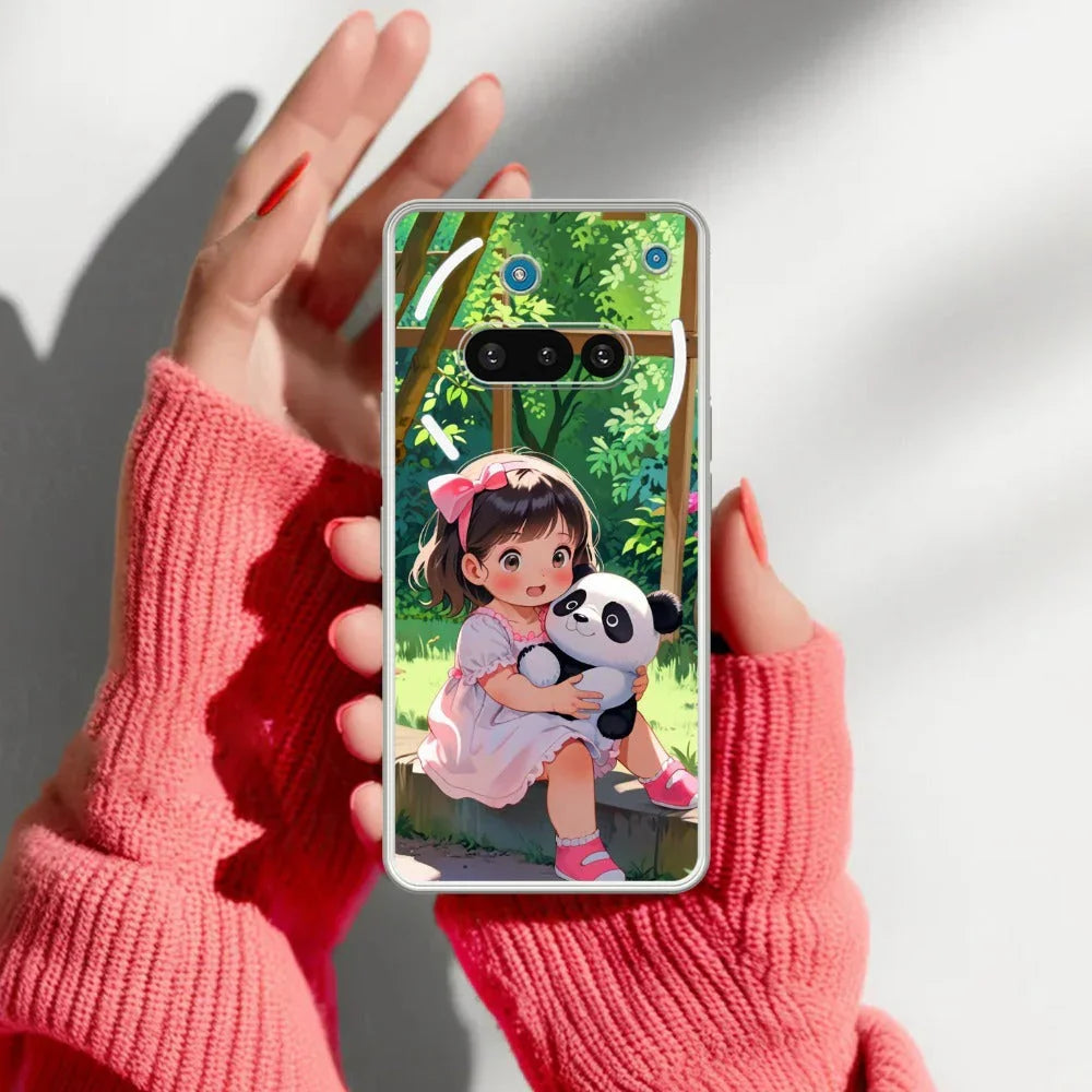 Blush & Panda Transparent Silicon Case For Nothing - ShopOnCliQ