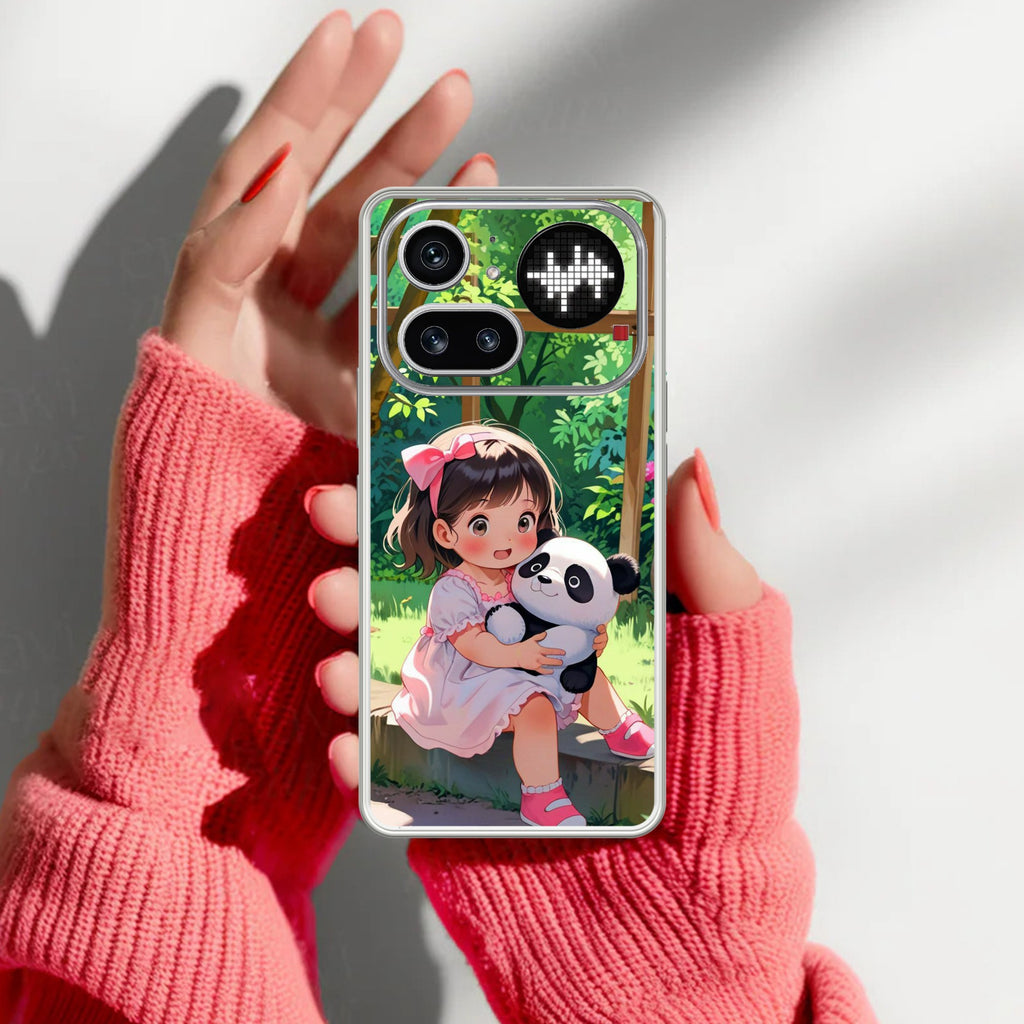 Blush & Panda Anti Yellow Case For Nothing Phone 4A Pro 5G