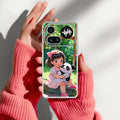 Blush & Panda Transparent Silicon Case For Nothing Phone 4A Pro 5G