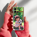 Blush & Panda Transparent Silicon Case For OnePlus Nord 6 5G
