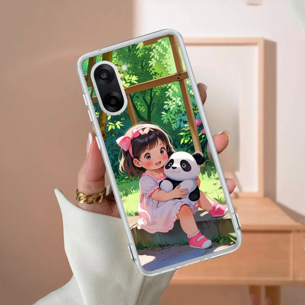 Blush & Panda Transparent Silicon Case For OnePlus - ShopOnCliQ