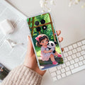 Blush & Panda Transparent Silicon Case For Oppo F29 Pro 5G