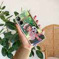 Blush & Panda  Transparent Silicon Case For Realme 10 Pro 5G