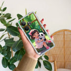 Blush & Panda  Transparent Silicon Case For Realme 12 Plus 5G