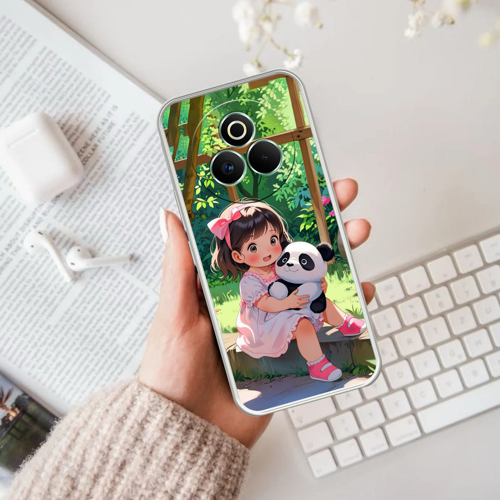 Blush & Panda  Anti Yelllow Case For Realme P3 Pro 5G