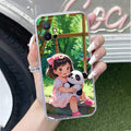 Blush & Panda  Transparent Silicon Case For Vivo T1 5G