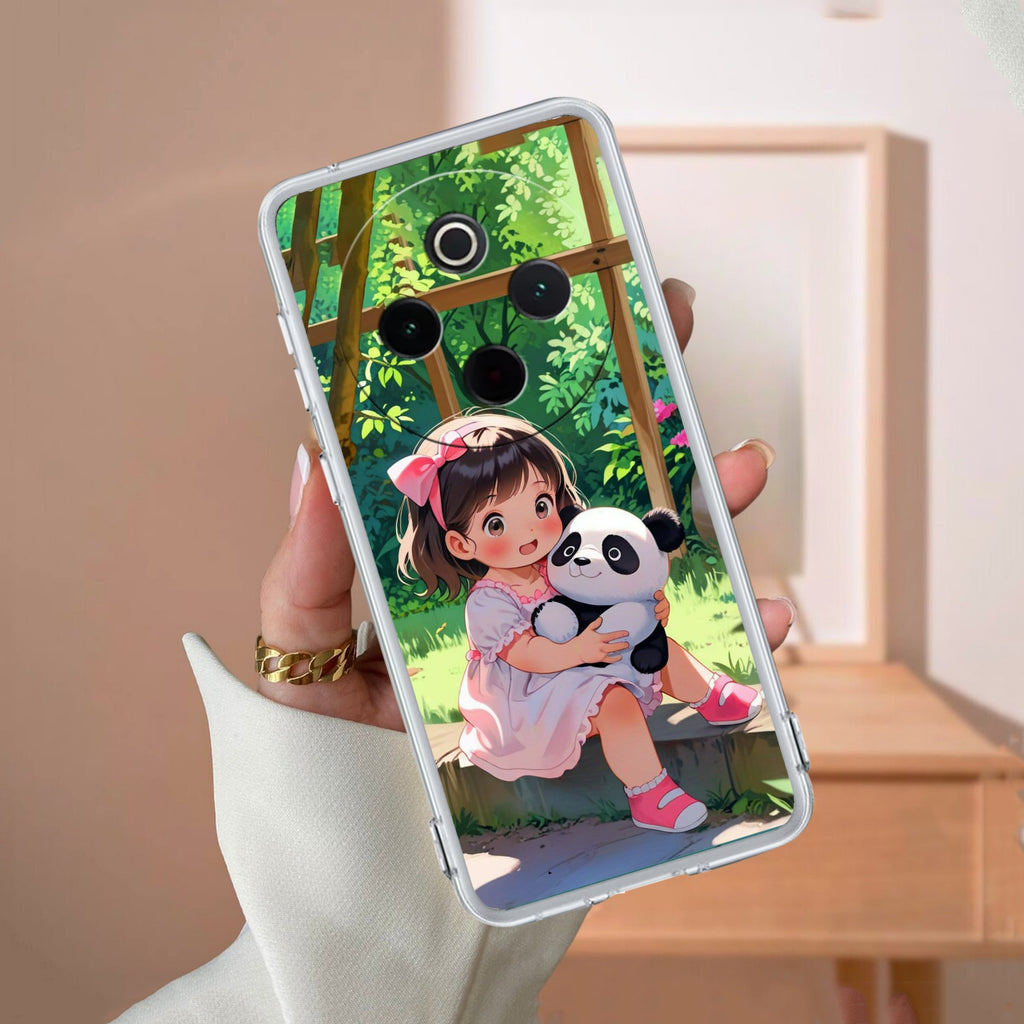 Blush & Panda  Anti Yellow Case For Vivo T4 5G