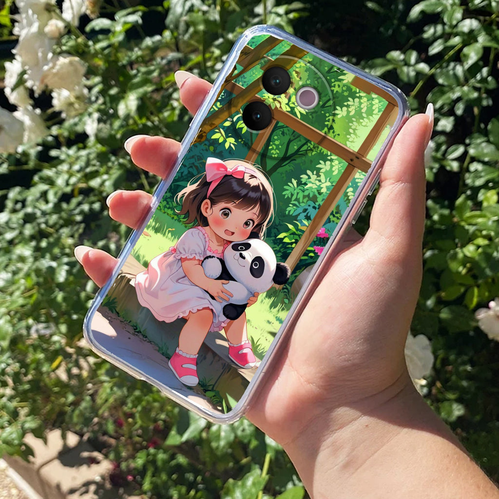 Blush & Panda  Anti Yellow Case For Vivo V30e 5G