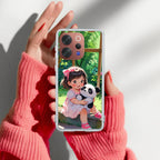 Blush & Panda  Transparent Silicon Case For Vivo V23 Pro 5G