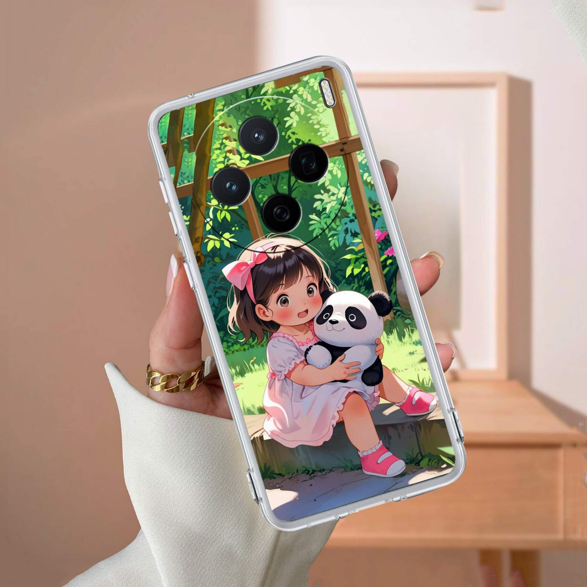 Blush & Panda  Anti Yellow Case For Vivo X200 5G