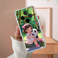 Blush & Panda  Transparent Silicon Case For Vivo X100 5G