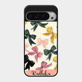 Bow Customize Glass Case Cover For Google Pixel 9 Pro Xl