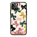 Bow Customize Glass Case Cover For iPhone 11 Pro