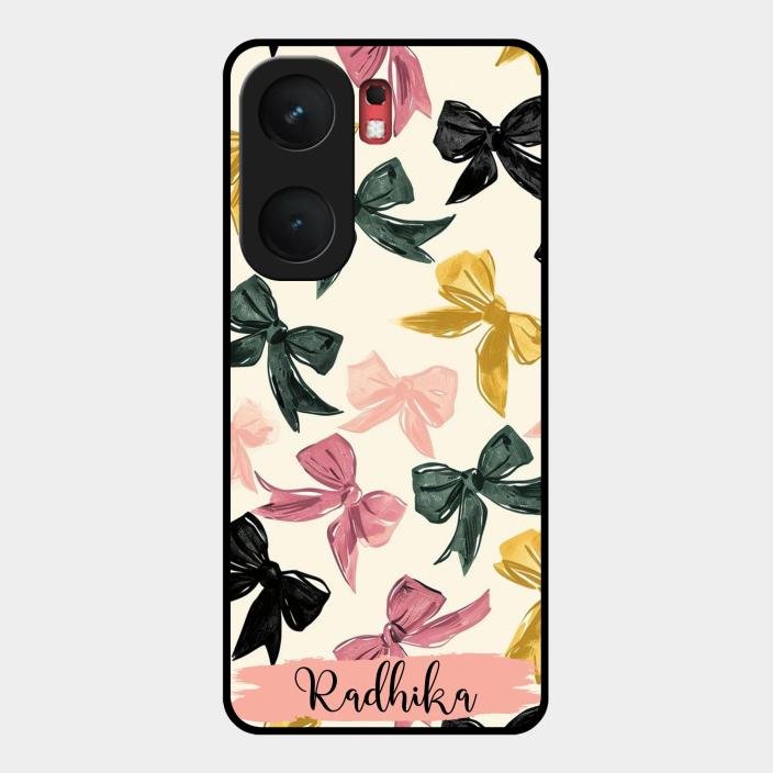 Bow Customize Glass Case Cover For Iqoo Neo 9 Pro 5G