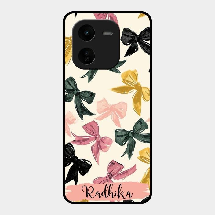 Bow Customize Glass Case Cover For Iqoo Z9X 5G