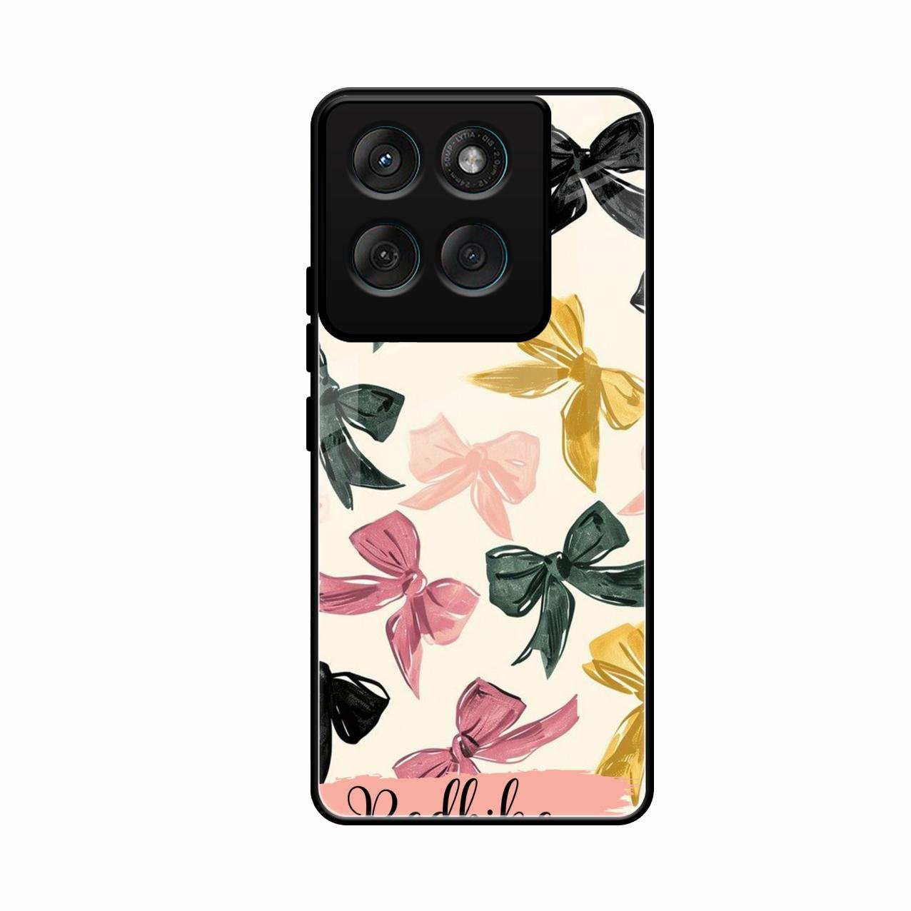 Bow Customize Glass Case Cover For Motorola Edge 60 Stylus 5G