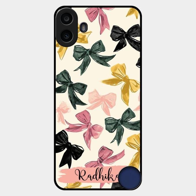 Bow Customize Glass Case Cover For Nothing Cmf Phone 1