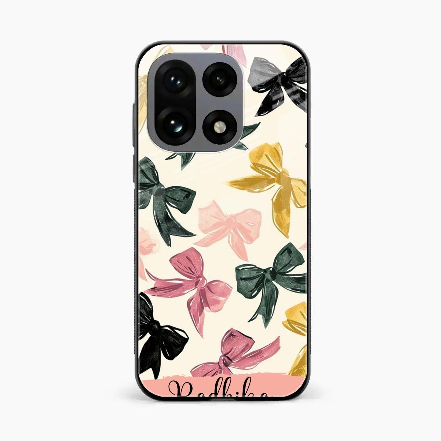 Bow Customize Glass Case Cover For OnePlus 15 5G