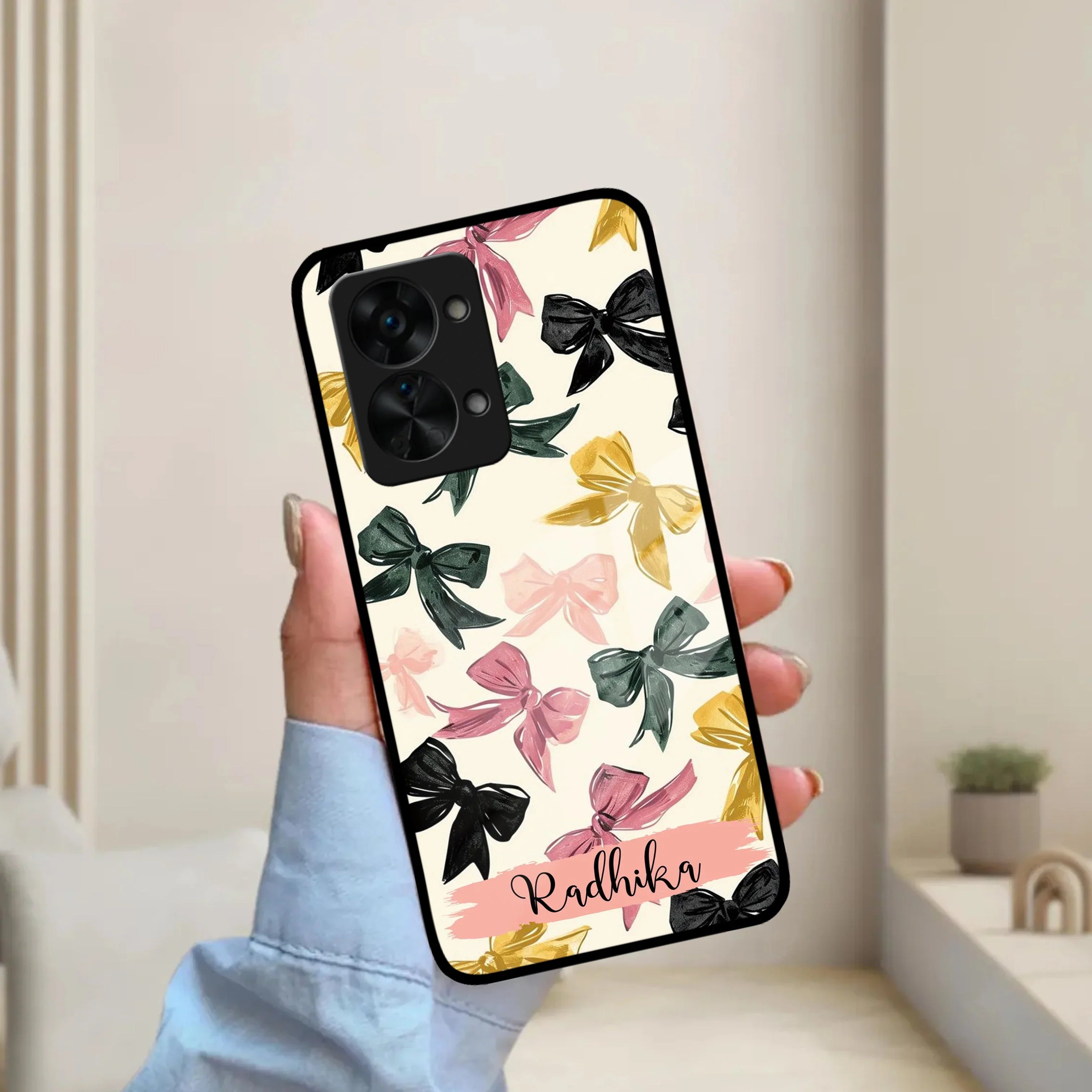 Bow Customize Glass Case Cover For OnePlus - ShopOnCliQ