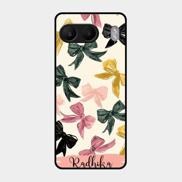 Bow Customize Glass Case Cover For Oneplus Nord 4 5G
