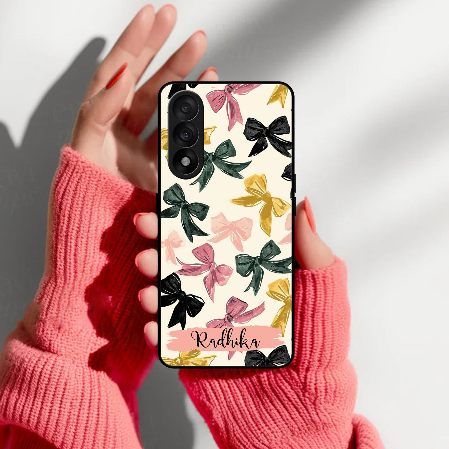 Bow Customize Glass Case Cover For OnePlus