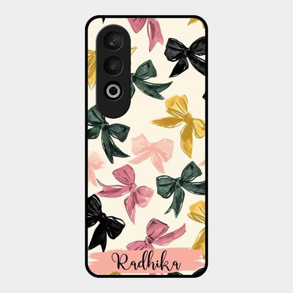 Bow Customize Glass Case Cover For Oneplus Nord Ce 4 5G