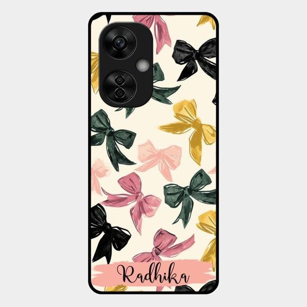 Bow Customize Glass Case Cover For Oneplus Nord Ce5 5G