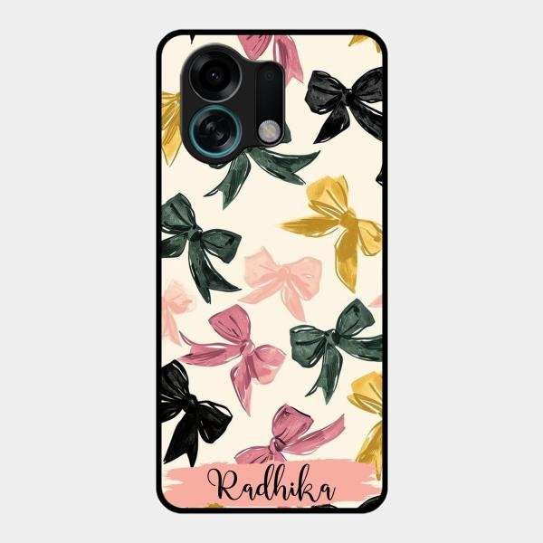 Bow Customize Glass Case Cover For Oppo K13 Turbo 5G