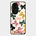 Bow Customize Glass Case Cover For Oppo Reno 10 Pro Plus 5G
