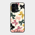 Bow Customize Glass Case Cover For Oppo Reno 13 5G