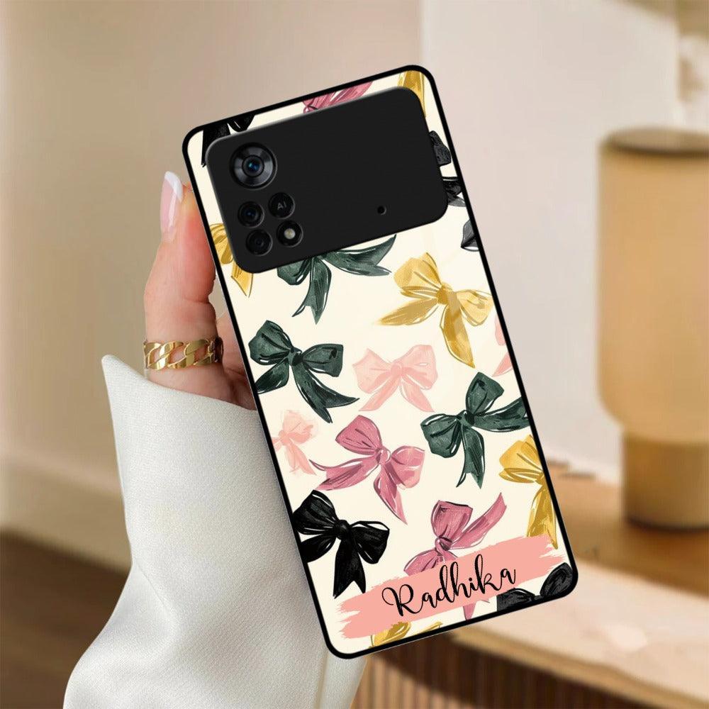 Bow Customize Glass Case Cover For Poco - ShopOnCliQ