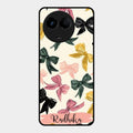 Bow Customize Glass Case Cover For Realme 11X 5G