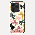 Bow Customize Glass Case Cover For Realme 15T 5G