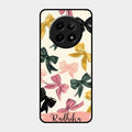 Bow Customize Glass Case Cover For Realme C65 5G